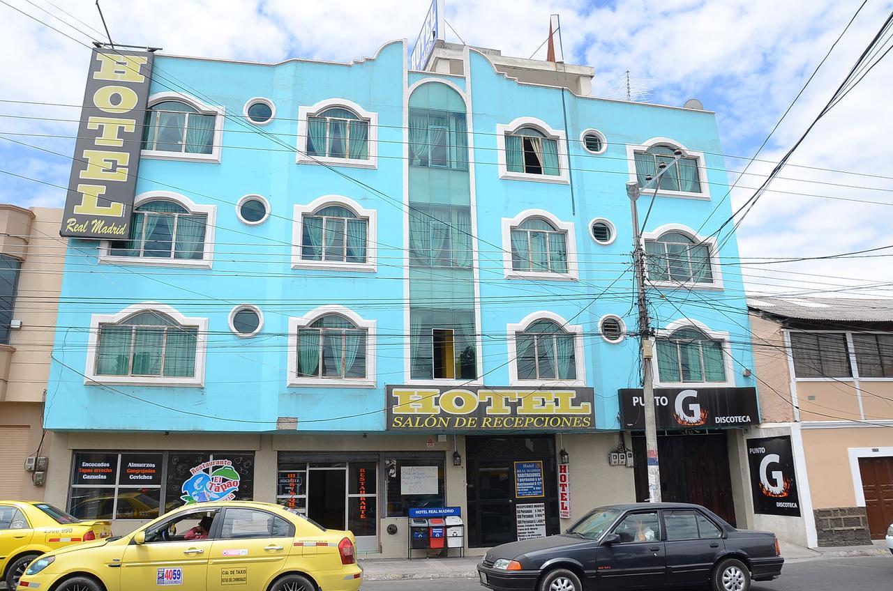 Hotel Real Madrid Riobamba Buitenkant foto