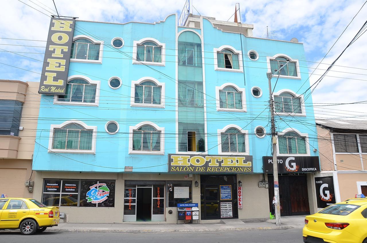 Hotel Real Madrid Riobamba Buitenkant foto